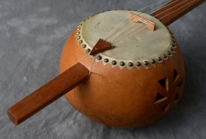 Pete Ross gourd banjo