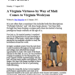 VA Wesleyan Article